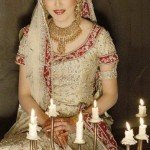 Bridal Dress with jewellery in Pakistan