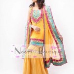 Exclusive Mehndi Dresses Collection by Noorz Boutique