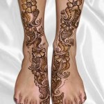Feet Mehndi Designs for Eid