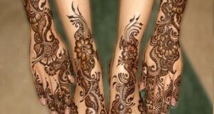 Hand Feet Henna Designs for Eid