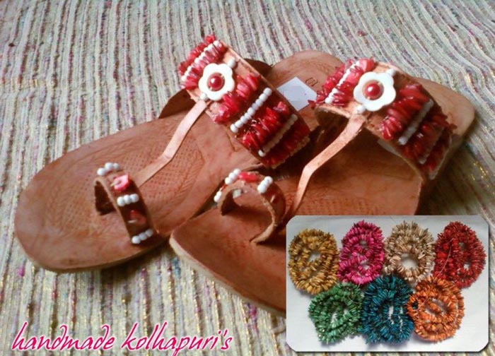 Latest Kolhapuri Footwear Eid 2012 For Women