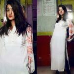 Kause Kaza White color Eastern Summer Dresses Collection 2012-2013