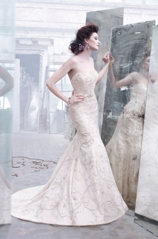 Lazaro Fall Bridal Gown Wedding Dress Collection 2012 women outfits