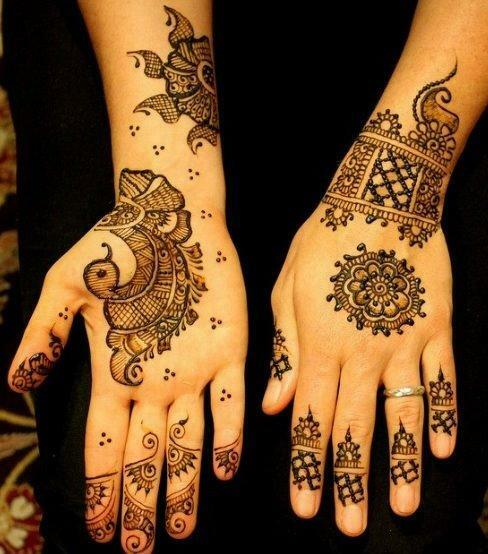 Stylish And Easy Eid Mehndi Designs 2012 for Girls and Women 3