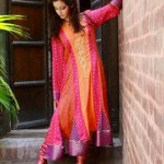 Latest Eid Mid summer Dresses Collection 2012 For Women By Qimash (2)