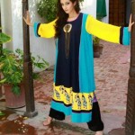 Latest Eid Mid summer Dresses Collection 2012 For Women By Qimash (4)