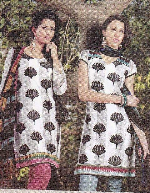Latest Eid Salwar Kameez outfits 2012 By Mansha Boutique