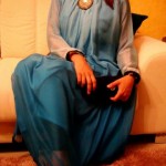 Latest stylish Eid Dresses 2012 for women turquoise