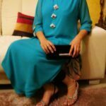 Turquoise Latest stylish Eid Dresses 2012-2013