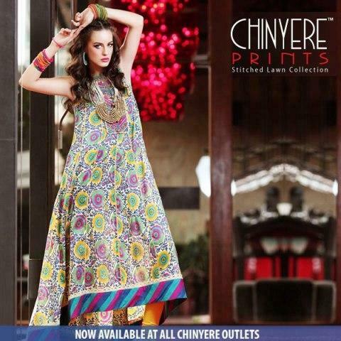 Chinyere Spring Summer Lawn Prints 2013 For Women 001