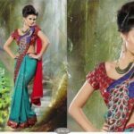 Party Wear Saree Collection Latest Fabulous 2013 For Ladies