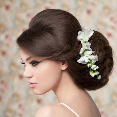 Latest Beautiful & Stylish New Wedding Hair Style Collection 2013