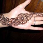 Eid Hand Mehndi Designs 2012 For Girls