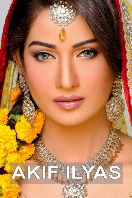 Latest Jia Ali Bridal Shoot By Akif Ilyas Beauty Salon