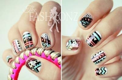 Nail Art Designs 2013 For Girls 006