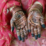 Latest Chand Raat Beautiful Hand Mehndi Designs 2013 2014 For Women 1