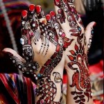 Latest Chand Raat Beautiful Hand Mehndi Designs 2013 2014 For Women 5