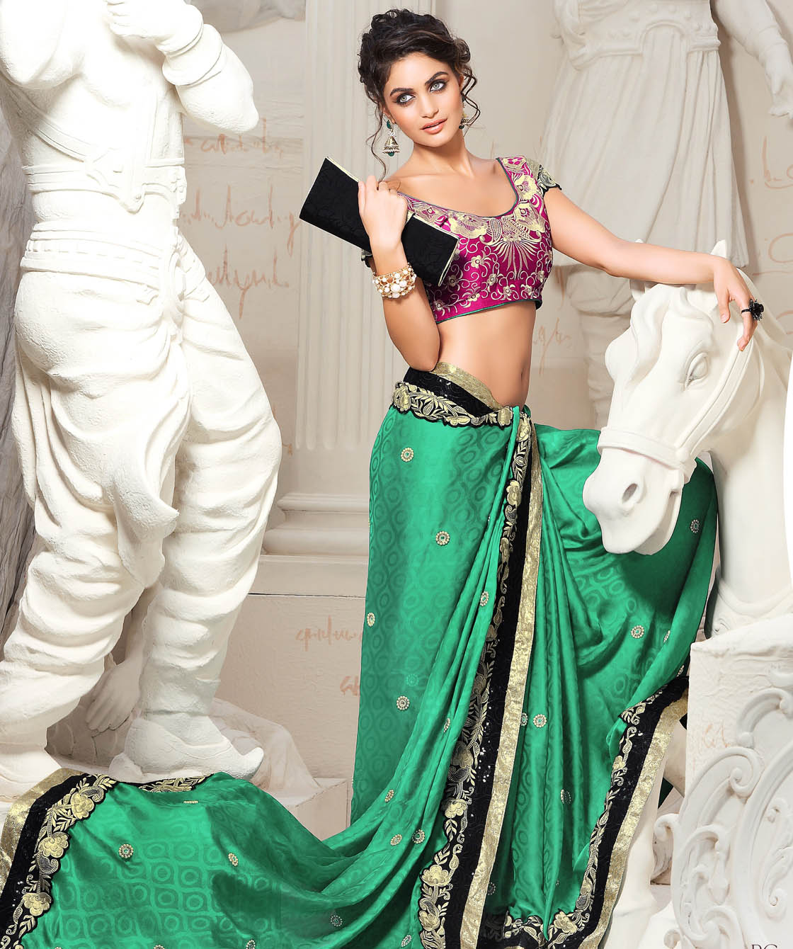 Indian Traditional Saree Designs for festivals 2013 3