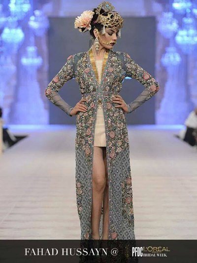 fahad hussayn PFDC L'oreal Paris Bridal week. 1