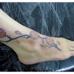 Foot Tattoo Design Ideas For Girls