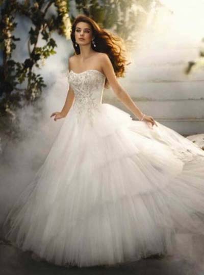 Bridal Wedding Wear Dresses 2015 for UK Girls (2)