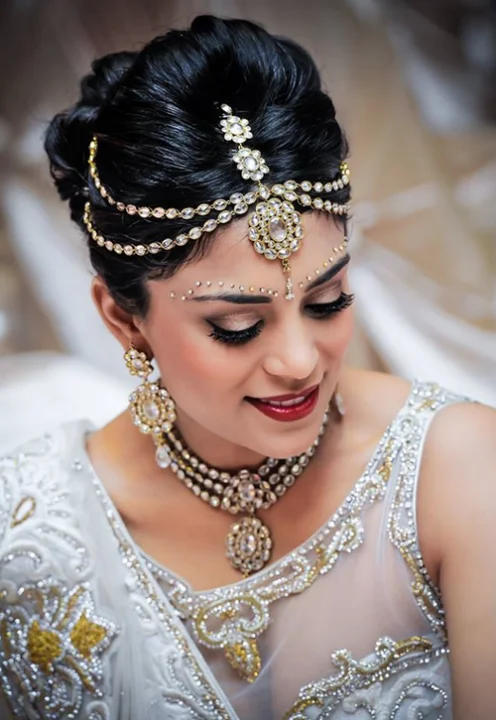 Pin by kavita sri on Bridal hairstyle | Bridal dresses, Beautiful bride,  Hair accessories