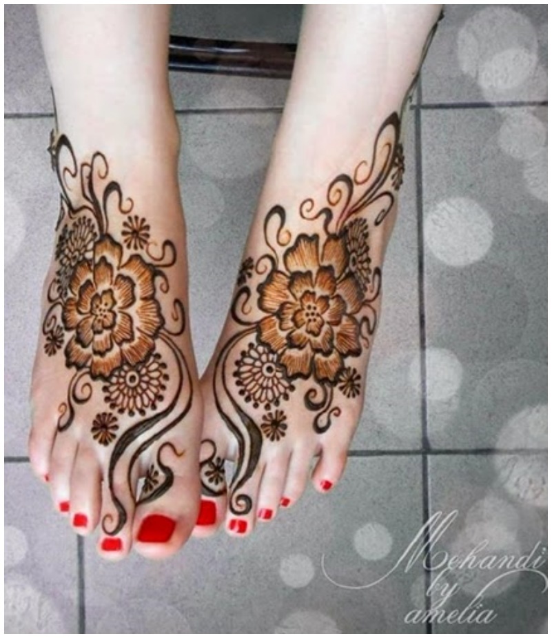 Feet v Eid Ul Adha Mehndi Designs 2014-2015 For Hands