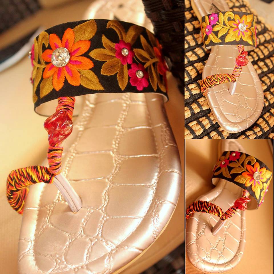 Triangles Eid ul Azha Shoes Design 2015 for Women (8)