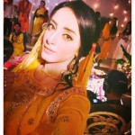 Sanam Chauhdry Mayoon Mehndi Pics