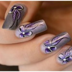eid fashion of Nail Art Butterfly