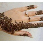 Dark shade MEHNDI DESIGNS