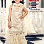 Kids Tops with tights eid fashion lehnga by Origins Kids