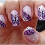 stylish Nail Art Butterfly for women