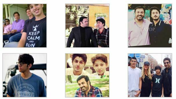 Pakistani Celebrities With Their Families