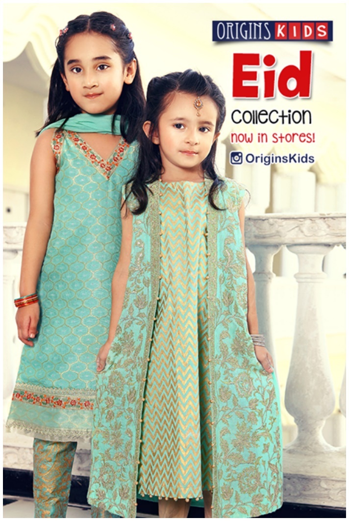 Baby Frocks eid wear by Origins Kids