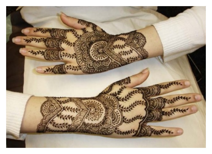 Attractive hand MEHNDI DESIGNS