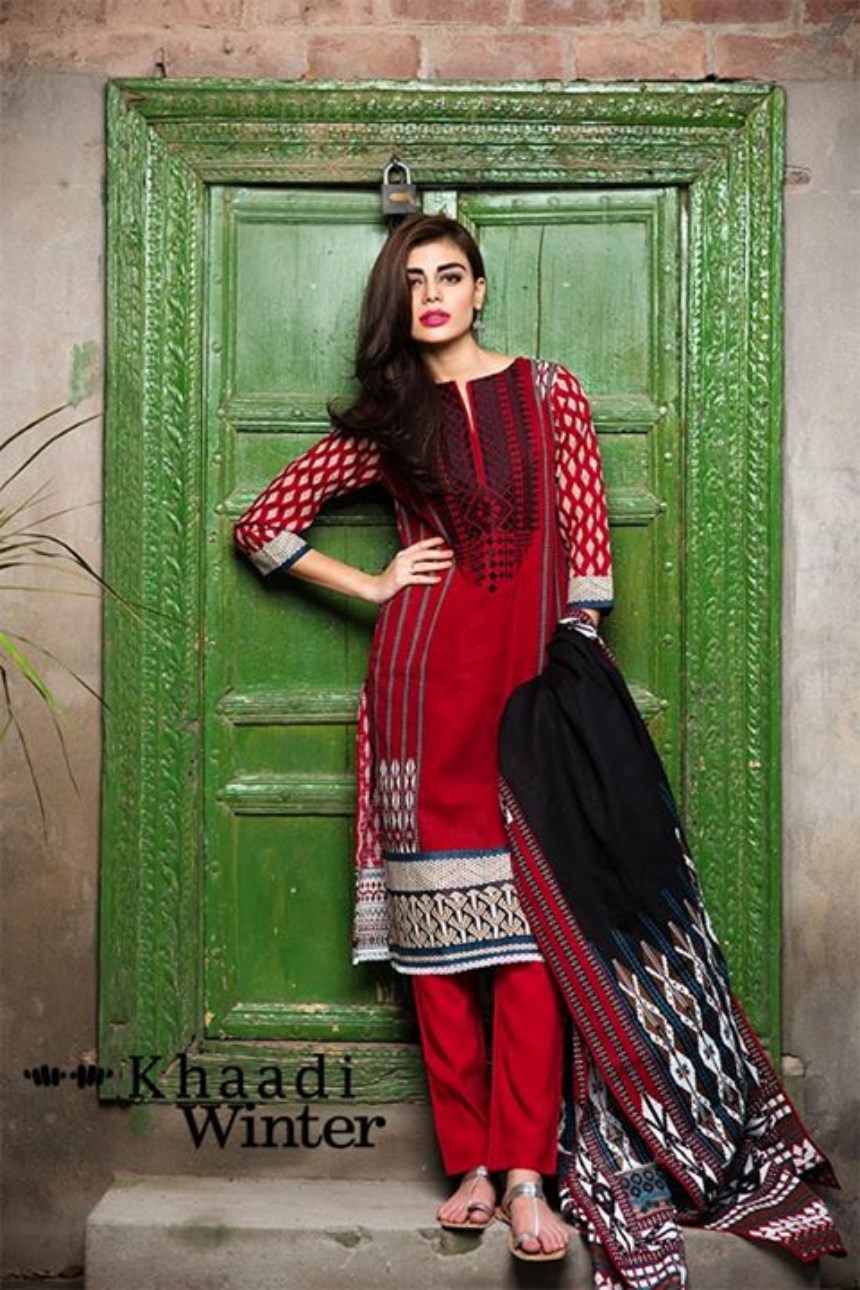 Khaadi Winter - Batik Prints Infused with Tribal Accents (2)