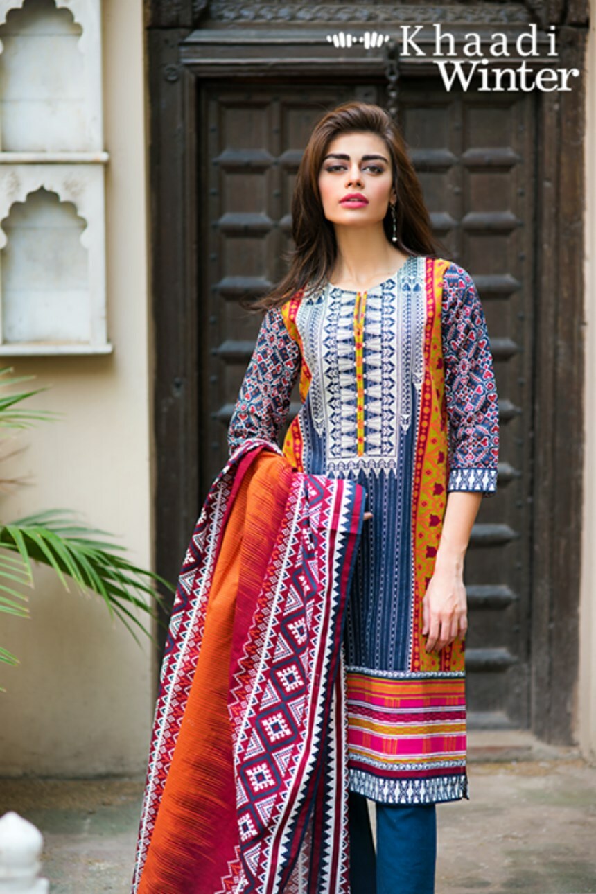 Khaadi Winter - Batik Prints Infused with Tribal Accents for women