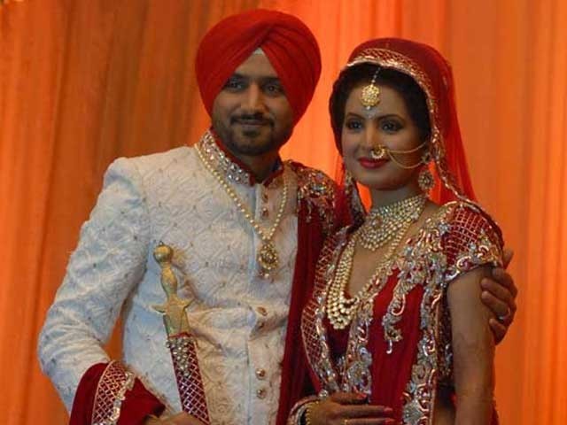 Harbhajan Singh marries Geeta Basra