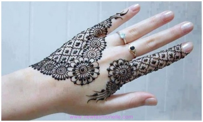 Finger Mehndi Designs full Hand