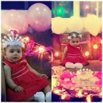 Ayeza Khan Celebrates her first Birthday after marriage with Baby