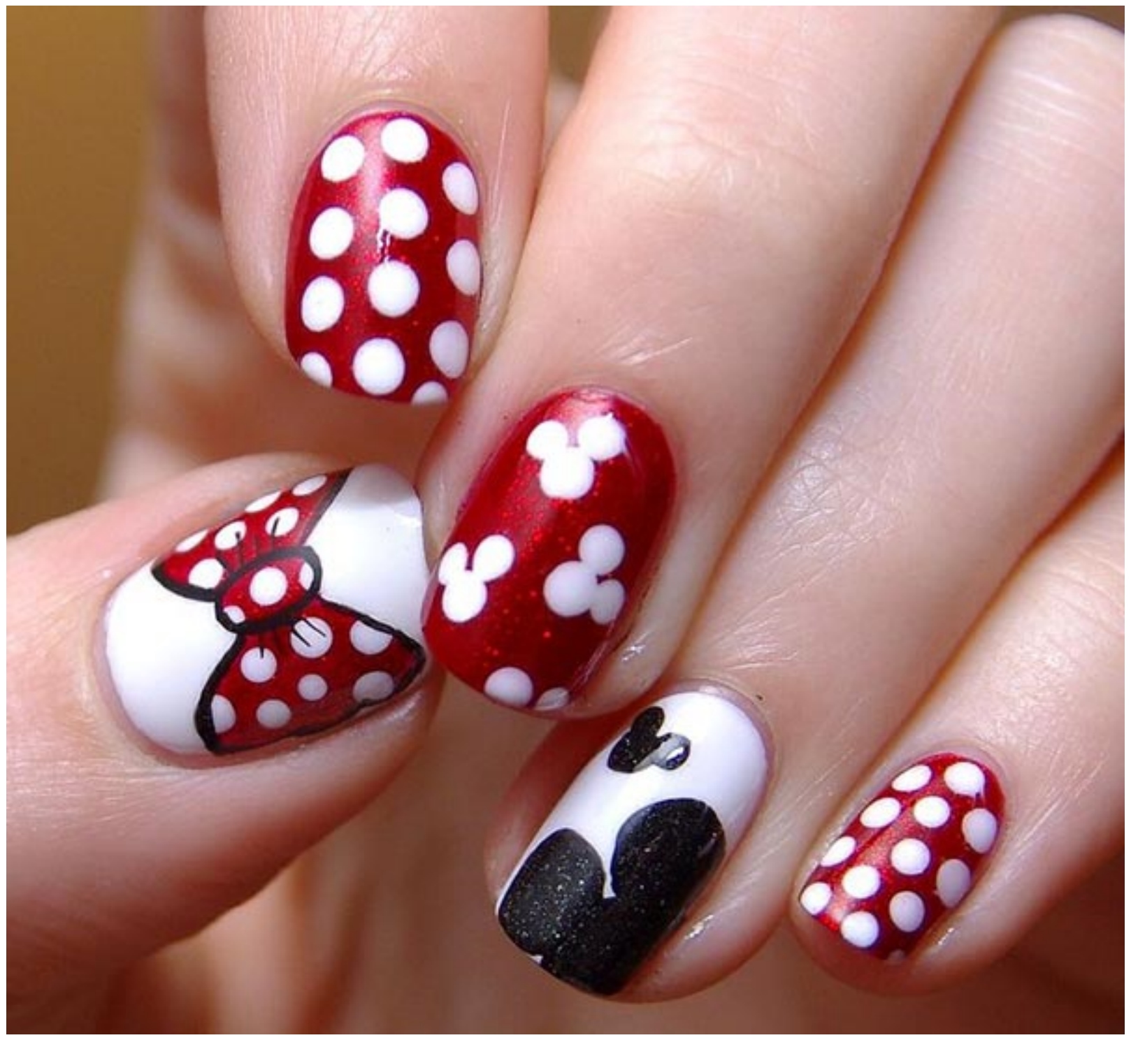 Dotted Lovely Nail Design Pinterest