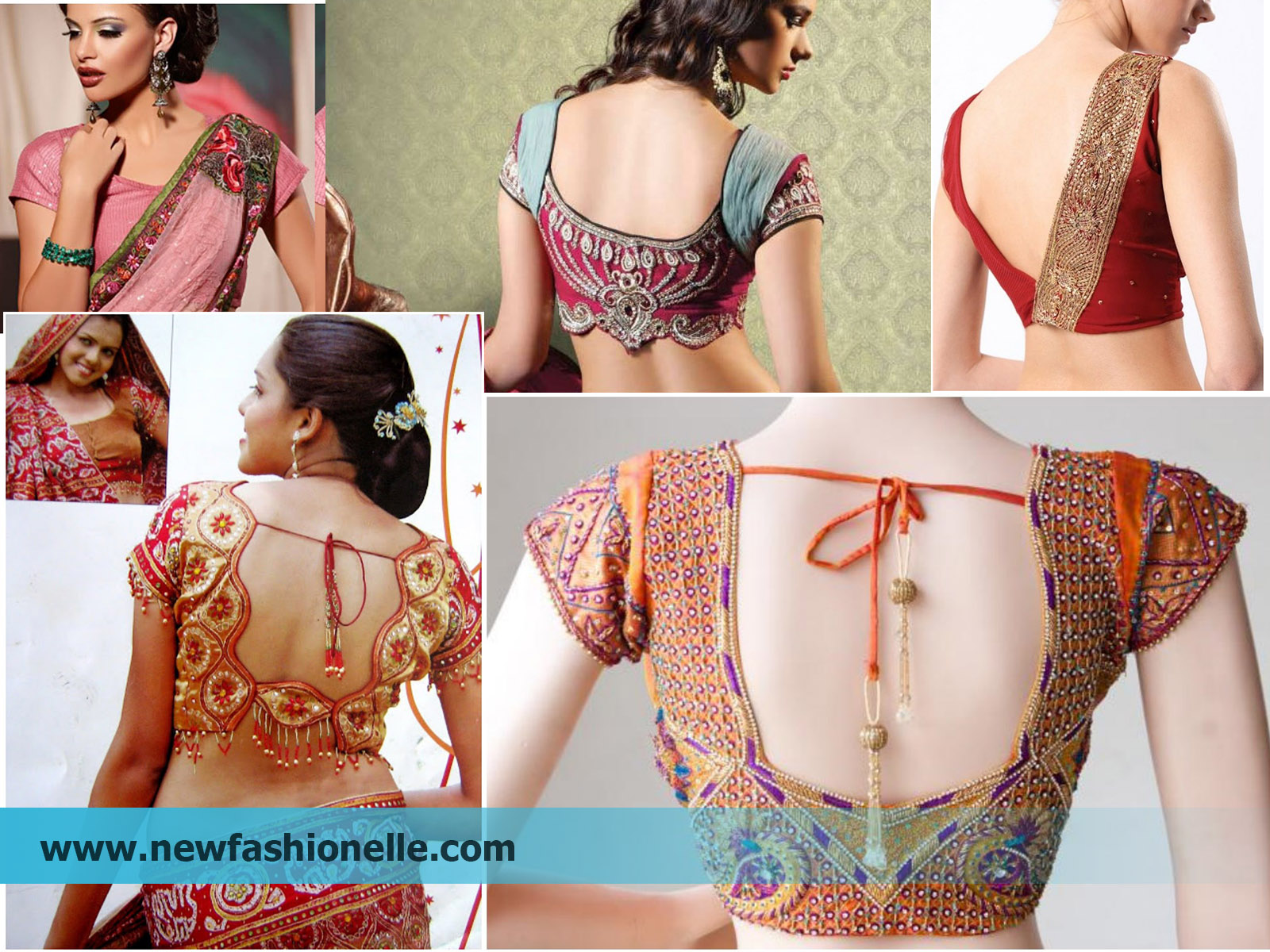 latest saree blouse design images photoss