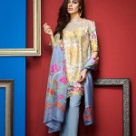 Khaadi Lawn Spring Embroidered Collection 2017 Volume (20)
