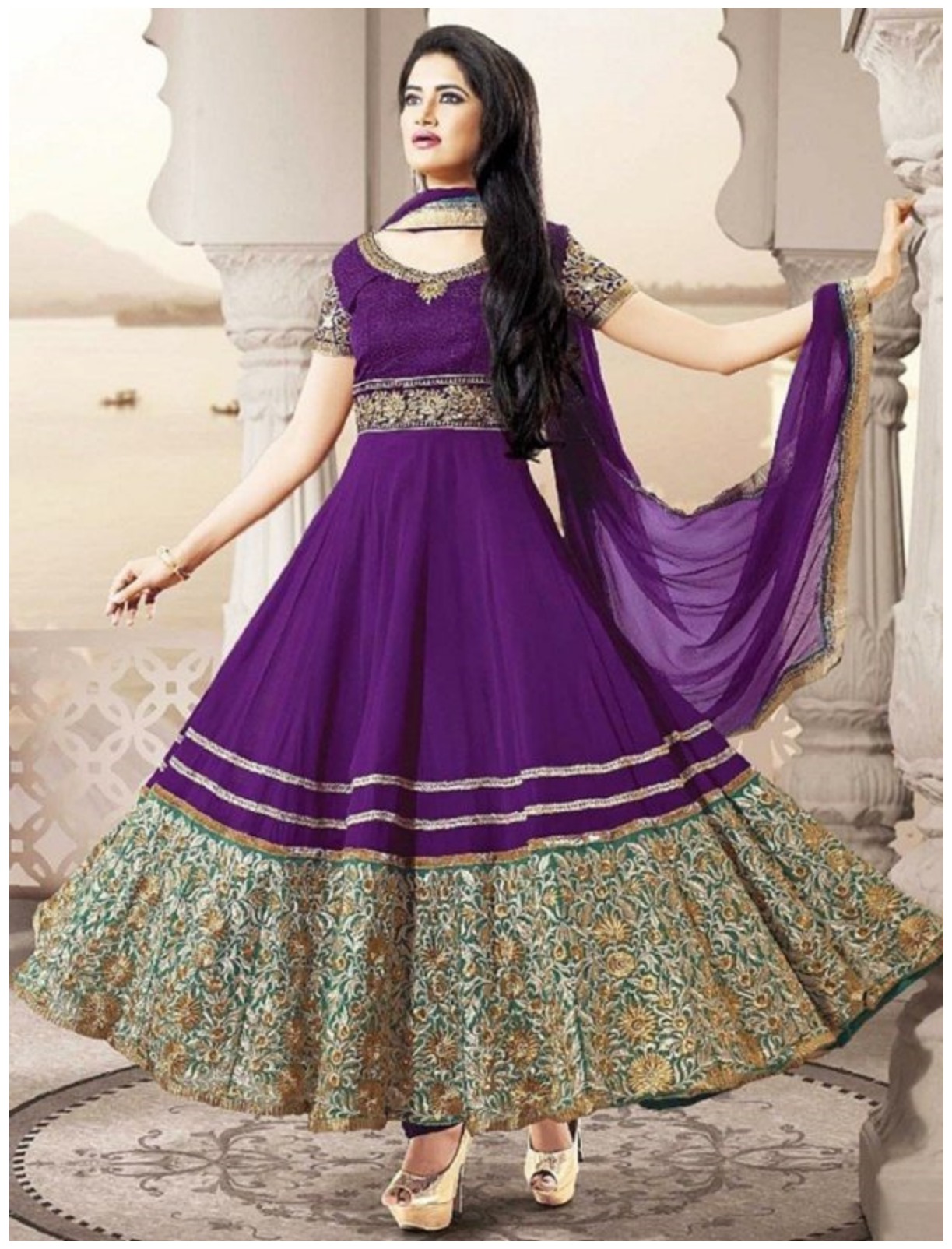 Latest Indian Party Wear Salwar Suits for Wedding